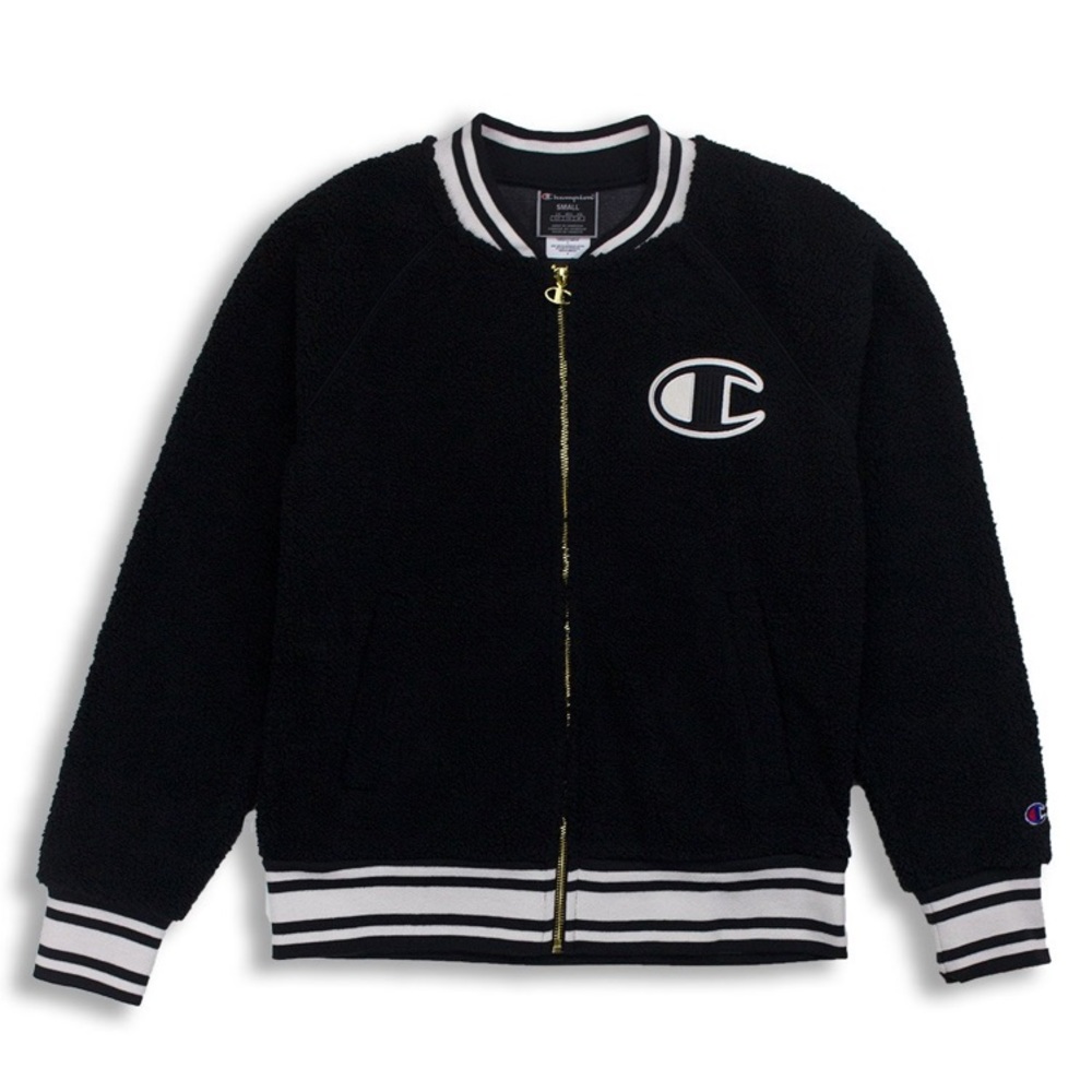 Champion Sherpa Bomber Jacket sz Small